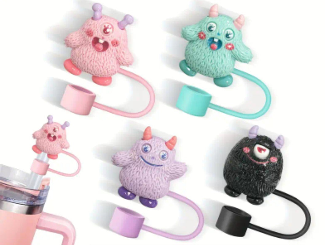 Strohhalmtopper Monster