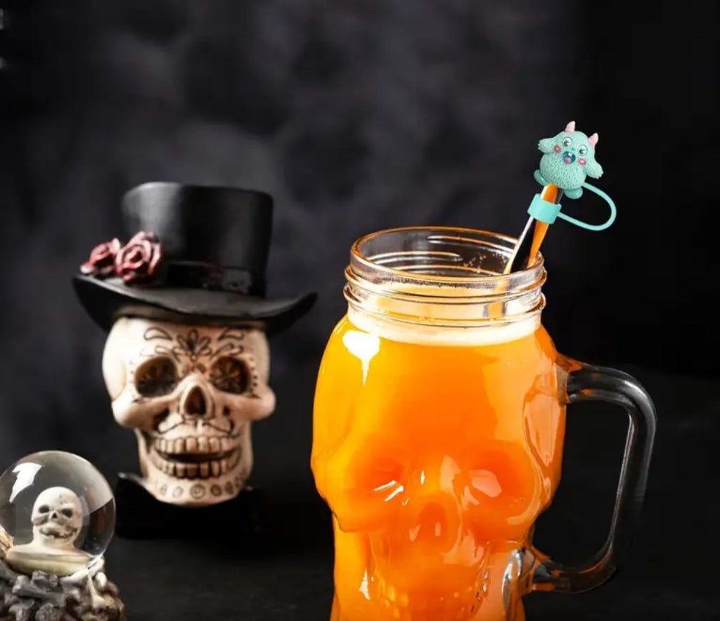 Strohhalmtopper Monster