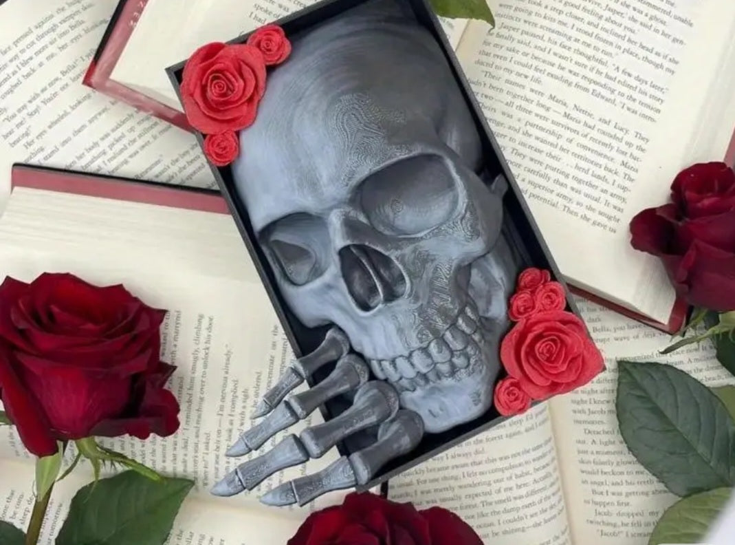 Booknook Rosenschädel