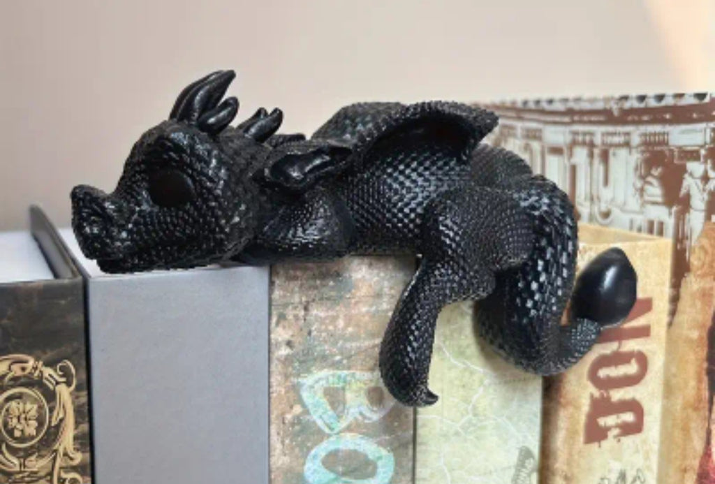 schlafender Bücherdrache