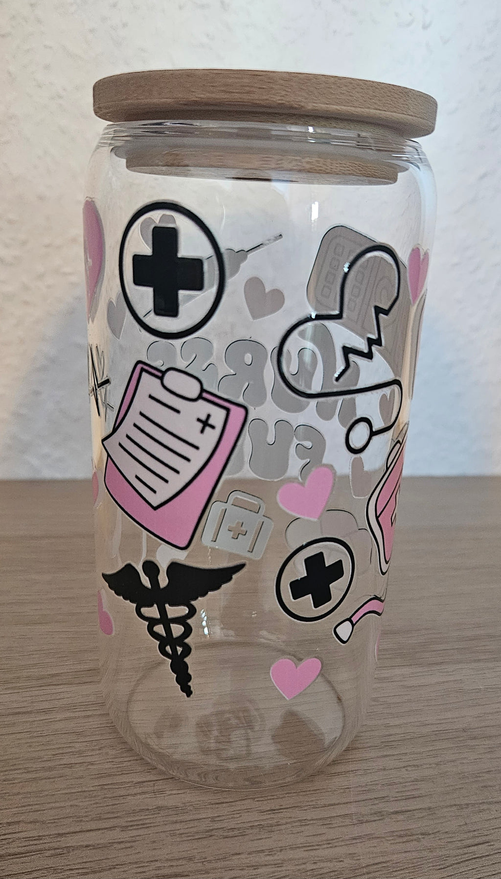 Nurse fuel glas