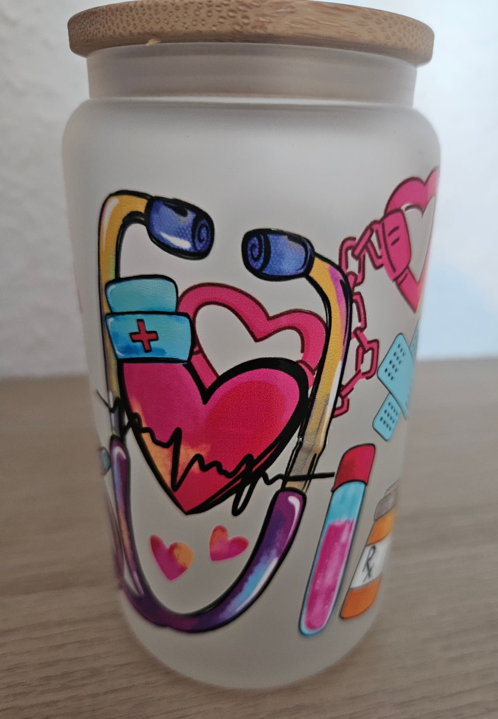 Glas Regenbogen Schwester