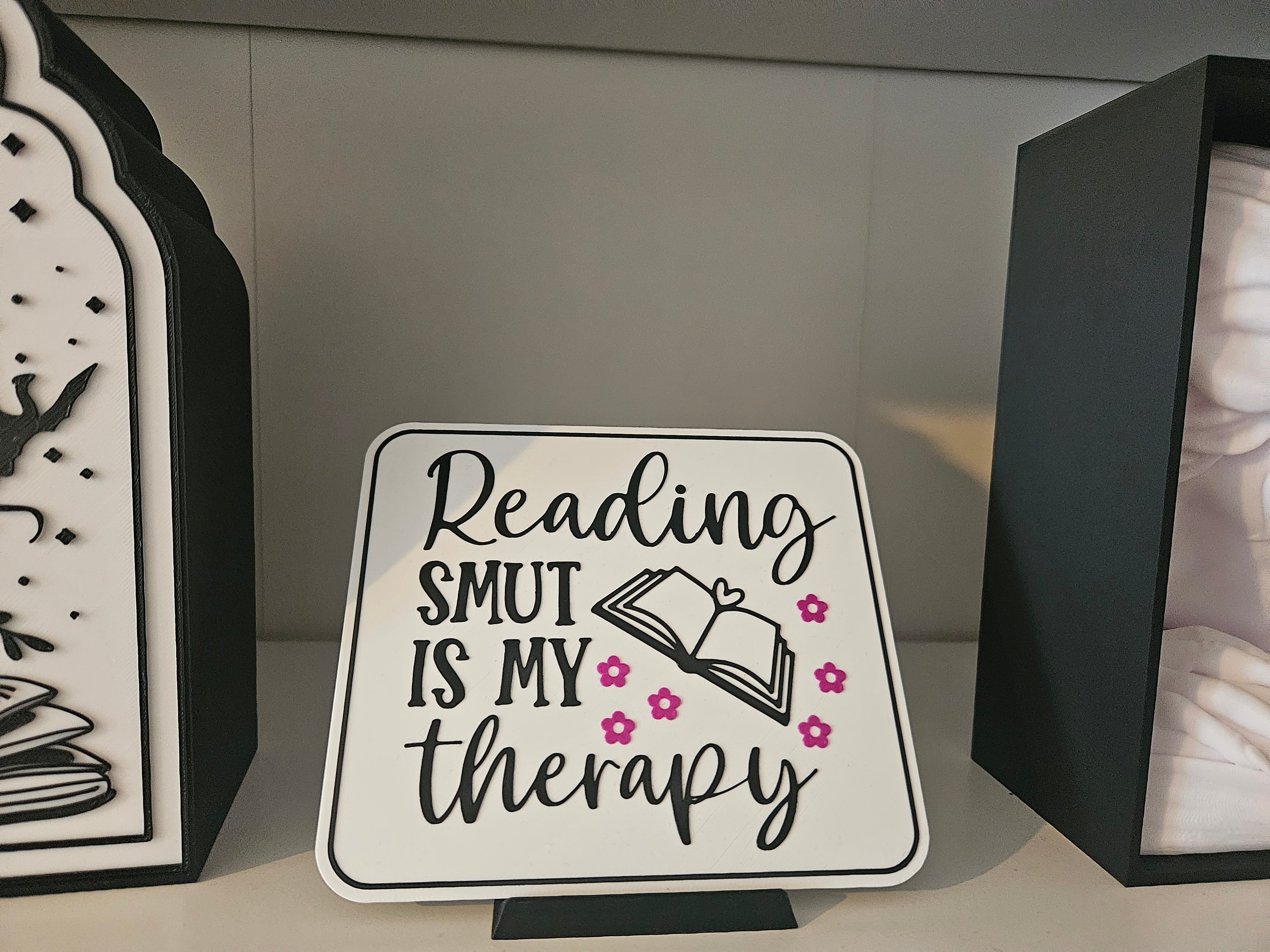 Lesen ist meine Therapieschild